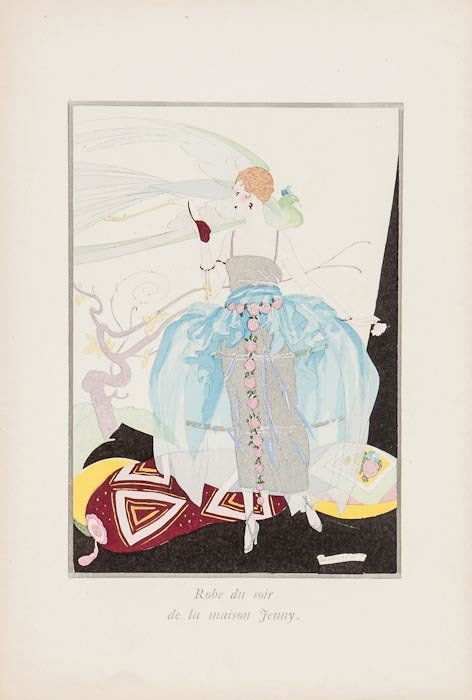 A mixed group of 28 Continental fashion plates: A mixed group of 28 Continental fashion plates,including plates from Tailleur Élégant, Été, Atelier Bachrotiz, Trés Parisien, and others, by or after Georges Barbier, Umberto Brunelleschi, Ta
