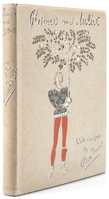 Shakespeare (William) Romeo and Juliet: Shakespeare (William) Romeo and Juliet,first edition, inscribed by Oliver Messel on front end-paper and dated 1939, again on dedication leaf, inscribed by numerous celebrities including Grace