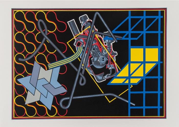 Peter Phillips (b.1939) Untitled: Peter Phillips (b.1939) Untitledscreenprint in colours, 1970, signed and dated in pencil, numbered 134/200, on wove paper, with full margins, 457 x 647 mm (18 x 25 1/2 in)