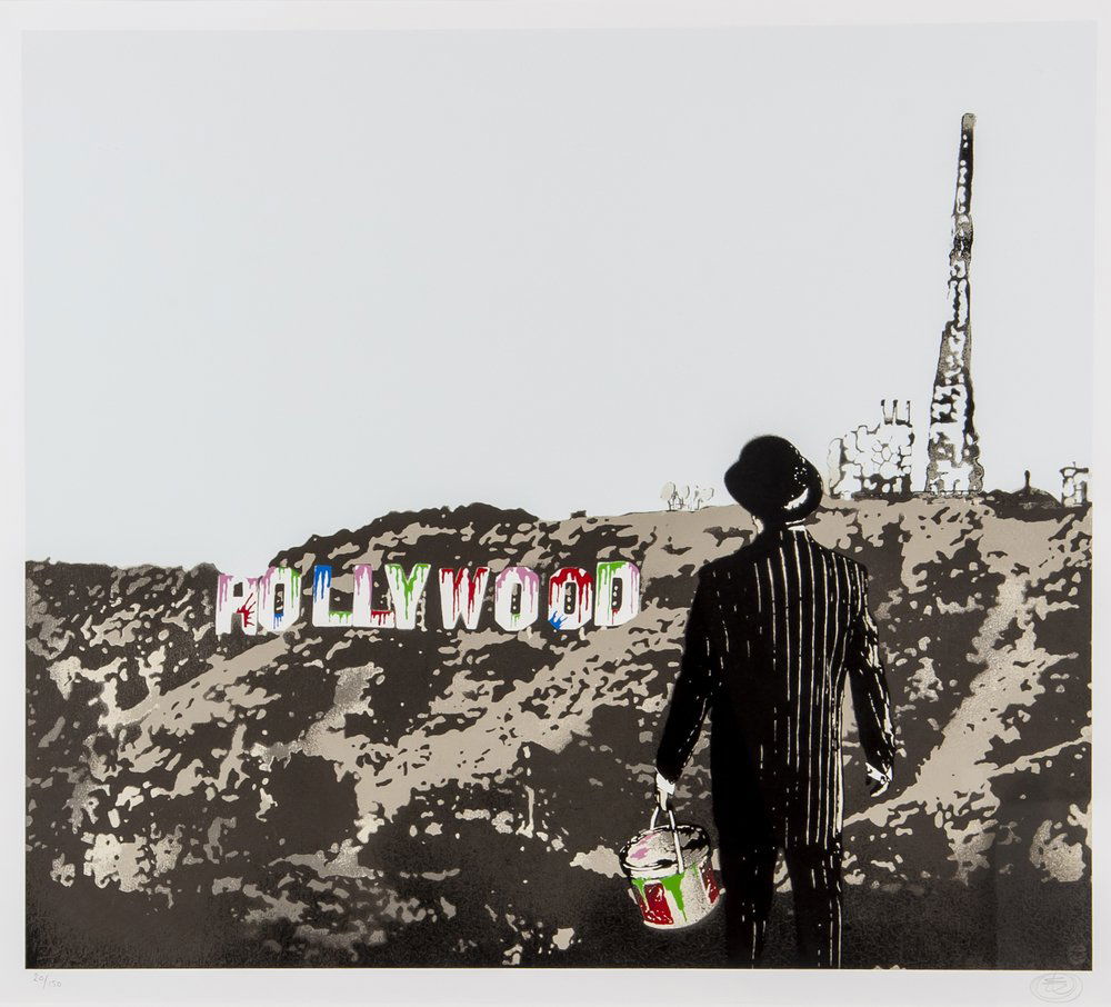 Nick Walker (b.1969) Hollywood: Nick Walker (b.1969) Hollywoodscreenprint in colours, 2009, signed in pencil, numbered 20/150, on wove paper, with full margins, 553 x 669 mm (21 3/4 x 24 3/4 in)
