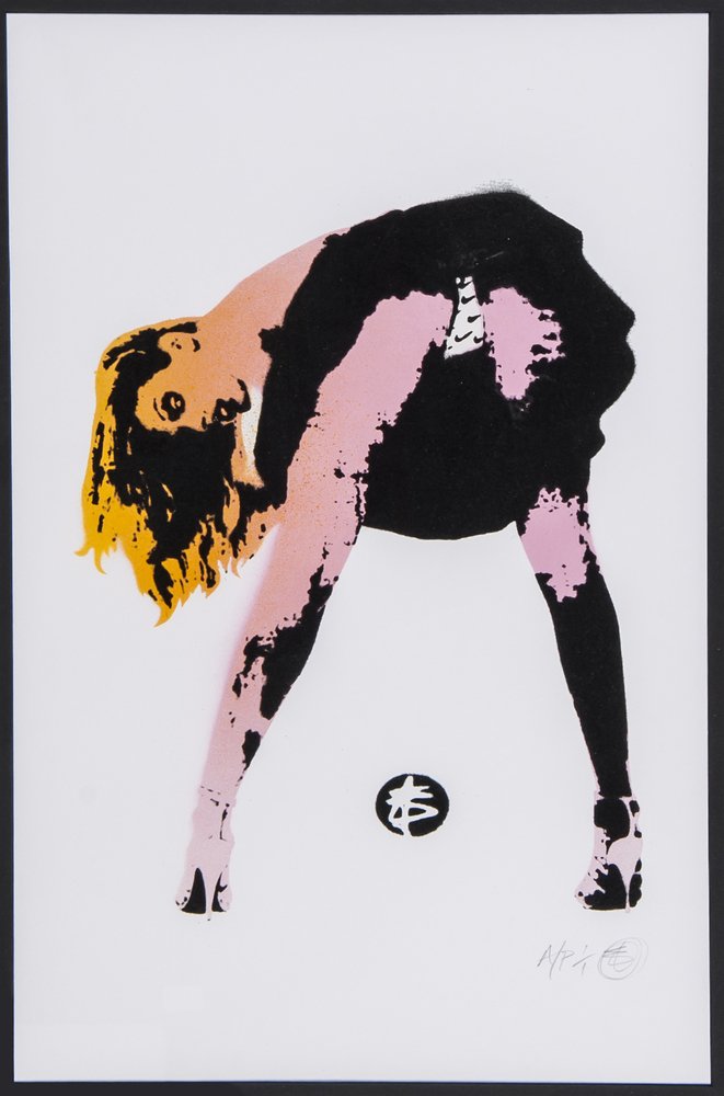 Nick Walker (b.1969) Nikers: Nick Walker (b.1969) Nikersscreenprint in colours, 2006, signed in pencil, inscribed A.P. 1/1, an artist's proof aside from the edition of 100, published by Black Rat Press, London, on wove pa