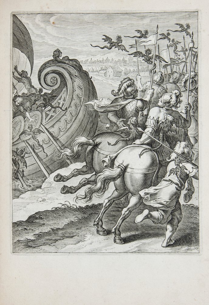 Vaenius (Otto) Quinti Horatii Flacci, Emblemata: Vaenius (Otto) Quinti Horatii Flacci, Emblemata,engraved vignette to title, 103 full-page engraved illustrations, slightly soiled, minor spotting, rarely affecting illustrations, ink inscripti