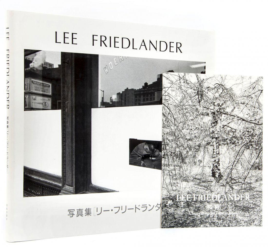 Lee Friedlander (b.1934) - Lee Friedlander, 1987: Tadashi, Furukawa, Tokyo, Japan, first edition with dust jacket accompanied by signed invitation card, oblong 4to, 28 x 20cm (11 x 11 3/4in)