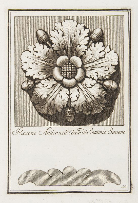 Antonini (Carlo) Manuale di Vari Ornamenti tratti: Antonini (Carlo) Manuale di Vari Ornamenti tratti dalle Fabriche, e Frammenti Antichiper uso, e commodo de'Pittori, Scultori, Architetti, Scarpellini, Stuccatori, Intagliatori di pietre, e leg