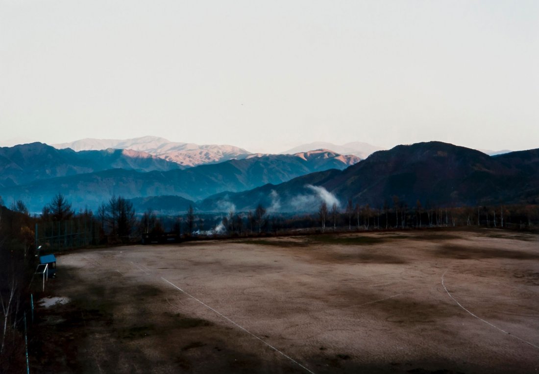 Thomas Struth (b.1954) Sonnenaufgang in den Bergen: Thomas Struth (b.1954) Sonnenaufgang in den Bergen bei Kiso-Fukushima, 1987chromogenic print signed, titled, dated and numbered from the edition of 25 12 x 16 in., 30.5 x 40.7 cm