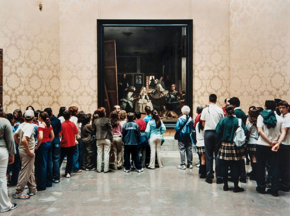 Thomas Struth (b. 1954) Museo del Prado, 2005: Thomas Struth (b. 1954) Museo del Prado, 2005chromogenic print signed, titled and numbered in pencil 44/100 on the reverse 9 3/4 x 11 in., 24.8 x 28 cm Struth's desire to work at the Prado