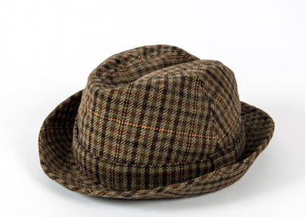 Bob and Roberta Smith (b.1963) Head: Bob and Roberta Smith (b.1963) Headconcrete filled hat signed and dated Bob and Roberta Smith 2002 on the under side hat size 7 1/4 Provenance: The Colony Room, London (acquired directly f