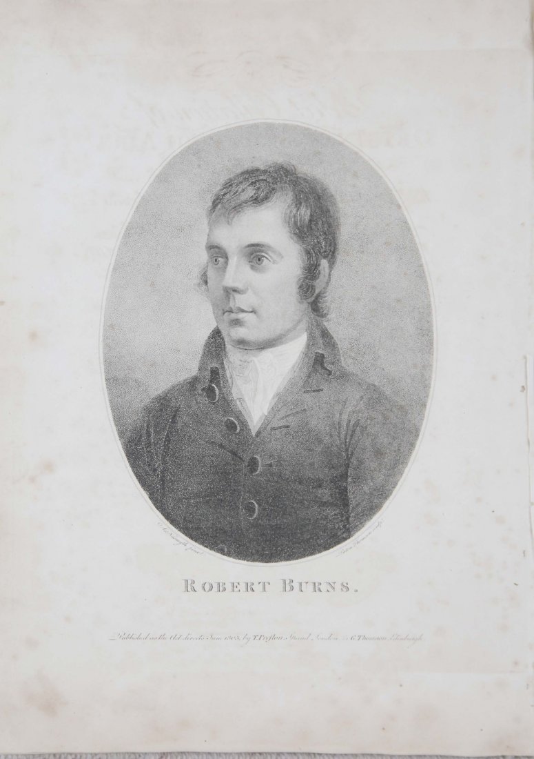 Burns (Robert), and others. - A Select Collection of: to each of which are added Introductory & Concluding Symphonies and Accompaniments by Pleyel, Kozeluch and Haydn, [edited by G. Thomson], first set, second set, vol. 3 and vol.4, in 3 vol., second edi