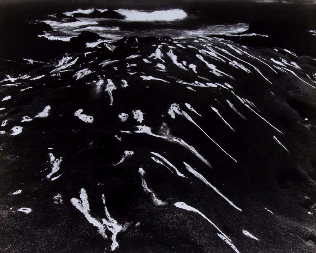 Minor White (1908-1976) - Point Lobos, California, 1951: Gelatin silver print on Agfa paper, printed ca.1975, 23.2 x 29.5cm (9 1/8 x 11 5/8in) Provenance: The Romantic Landscape, Kodak Gallery, 1975