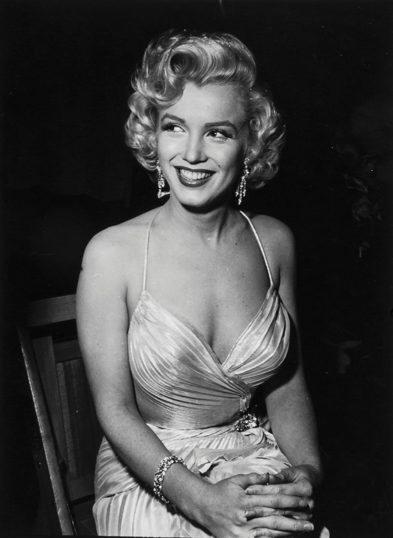 Phil Stern (b.1919) - Marilyn Monroe at The Shrine: Four gelatin silver prints, printed later, each flush-mounted to card, Each approximately 35.5 x 25.5cm (14 x 10in) It is most likely these photographs are signed and stamped on the verso, but due to