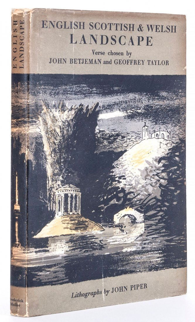 John Piper (1930-1992) - English, Scottish & Welsh: the book, 1944, comprising twelve lithographs printed in colours, bound as published in the original lithographed wrappers, with a second full suite of lithographs from the same publication loose and
