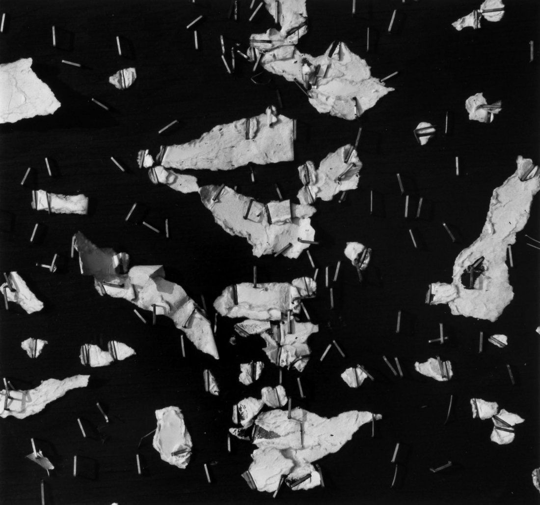 Aaron Siskind (1903-1991) - Providence 13, 1983: Gelatin silver print, signed, titled, dated and annotated in pencil verso, 25.6 x 24.8cm (10 1/8 x 9 3/4in)