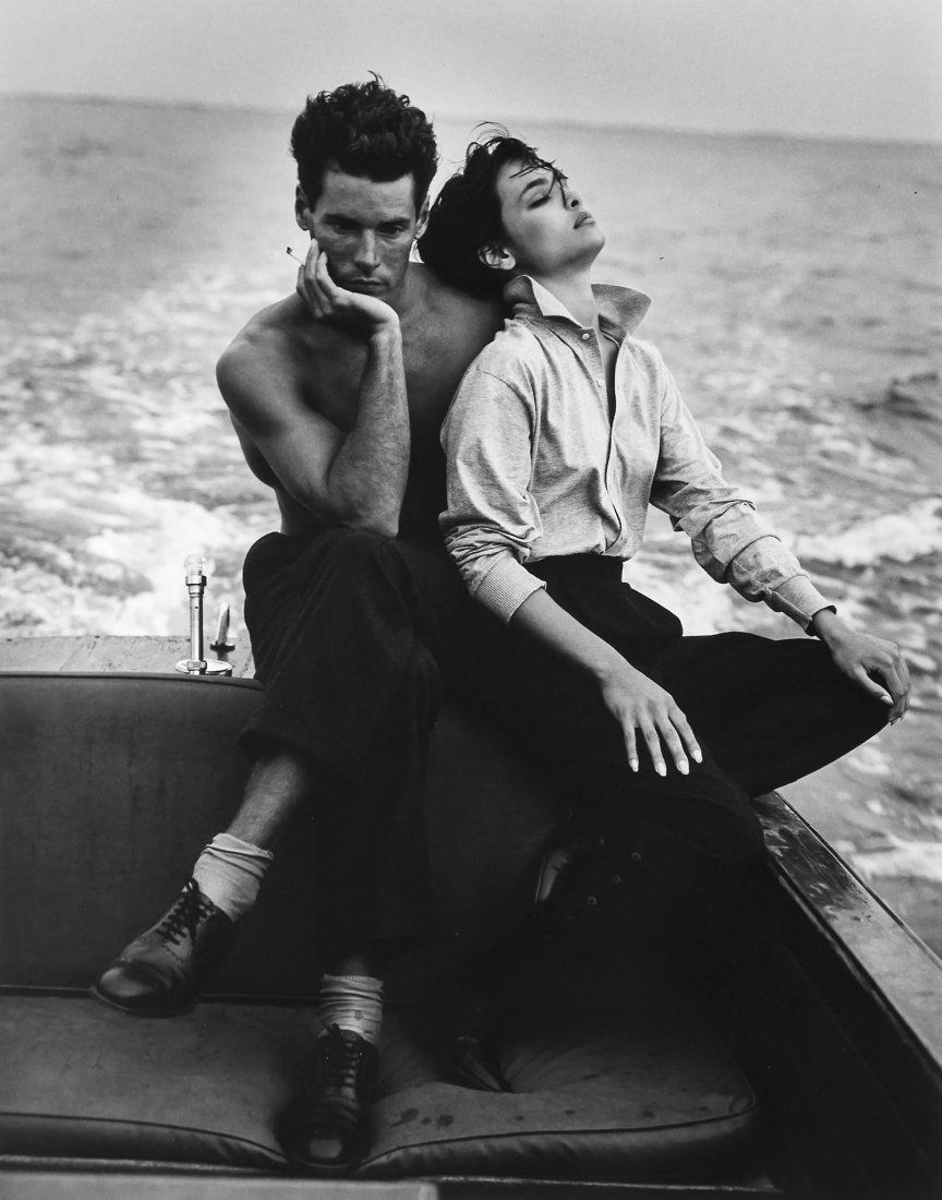 Bruce Weber (b.1946) - Bruce and Talisa, My Chris: Gelatin silver print, printed later, signed, titled, dated and editioned 1/15 in pencil verso, 34 x 26cm (13 1/4 x 10 1/4in)
