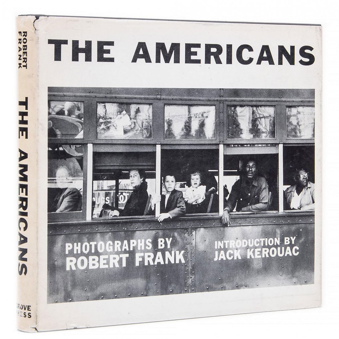 Robert Frank (b.1924) - The Americans, 1959: Grove Press, New York, first edition, hardcover, dust jacket, introduction by Jack Kerouac, oblong 4to, 18.3 Ã— 20.7cm (7 1/8 x 8in) Literature: Martin Parr and Gerry Badger, The Photobook: A Histo