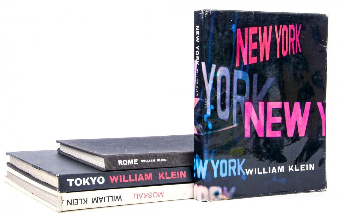 William Klein (b.1928) - New York. Life Is Good For You: Editions du Seuil, Album Petite Planete, Paris, first edition hardback with full back cloth and dust jacket, 4to 27.5 x 21.5cm (10 x 8 1/2in) This lot also includes Klein's three other seminal books: