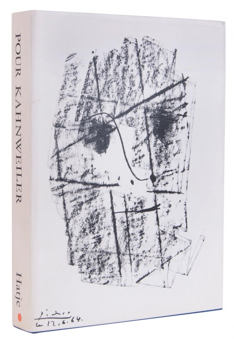 Various Arists - Pour Kahnweiler: the book, 1965, comprising nine lithographs, two by Picasso, other seven lithographs printed in colours by various arists, on wove paper, with full margins, with title-page, text and justification, th
