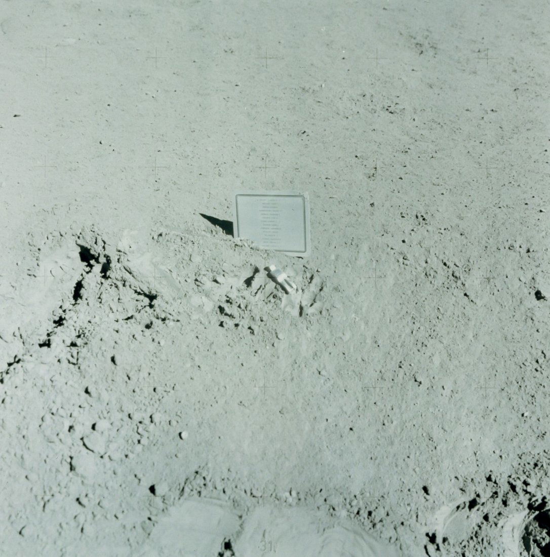 David Scott -: Two vintage chromogenic prints on fibre-based paper, 20.3 x 25.4cm (8 x 10in), A Kodak Paper watermark on verso, numbered NASA AS15-88-11926, AS15-88-11893 in red in top margin (2) David Scott placed