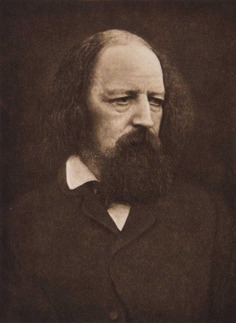 Julia Margaret Cameron (1815-1879) - Lord Tennyson,: Photogravure, printed later, 21.8 x 16cm (8 5/8 x 6 1/4in)