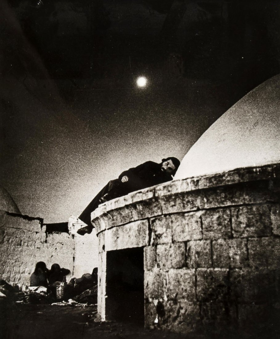 Tim Gidal (1909-1995) - Night of Meron, 1935;: Two gelatin silver prints, printed later, one signed in ink in the margin, signed, titled, dated and inscribed with photographer's stamp verso, the other signed, titled and dated in ink in the margin 
