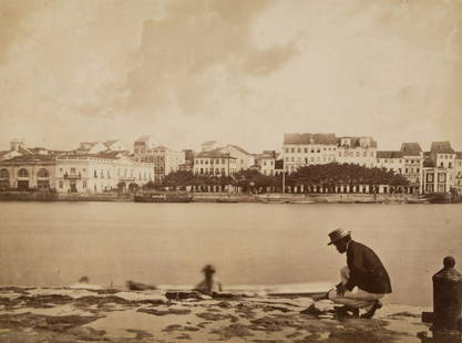 Marc Ferrez (1843-1923) - Charles F. Hartt Gathering: Albumen print flush mounted on card, 19 x 25cm (7 1/2 x 9 7/8in) Provenance: Sotheby's New York, 17 October 2003, Photographs, lot 109 Literature: Marcus Vinicius de Freitas; Hartt: Expeditions in Imp