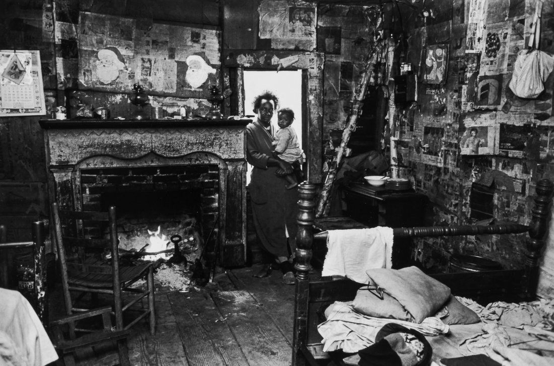 Bruce Davidson (b.1933) - Mrs. Blackman, Selma,: Gelatin silver print, printed later, signed in pencil verso, 21.7 x 32.5cm (8 1/2 x 12 3/4in) IMPORTANT: This lot is sold subject to Artists Resale Rights, details of which can be found in our Terms a
