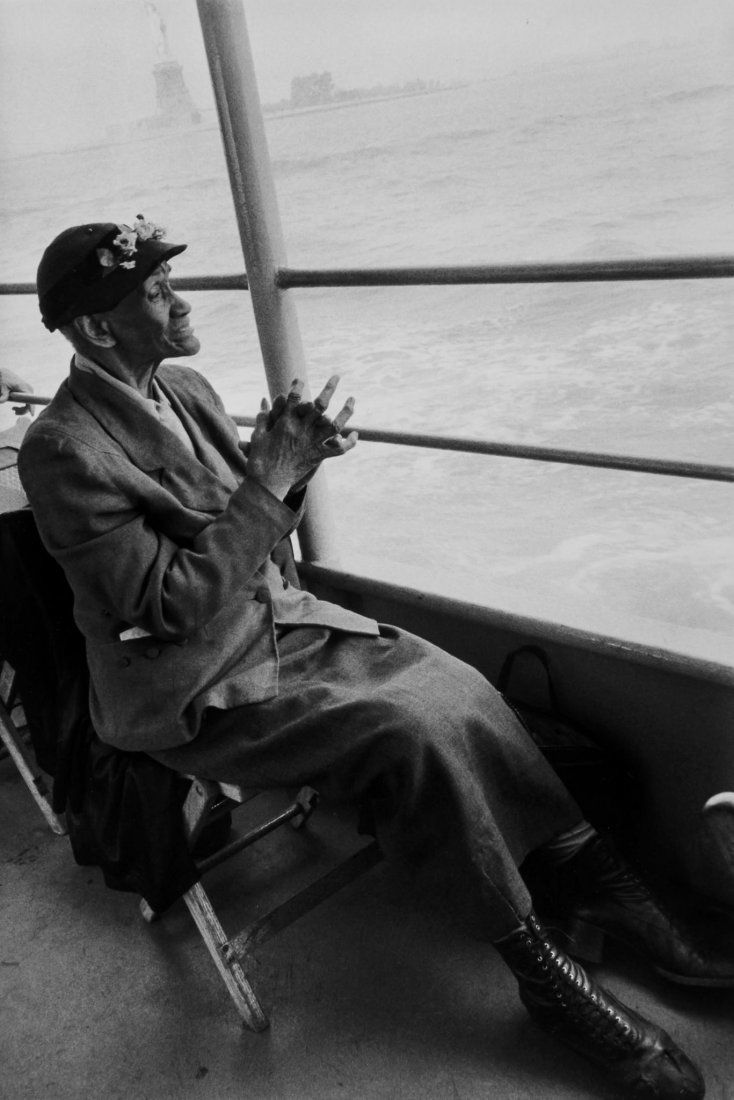 Bruce Davidson (b.1933) - Mother Brown, New York, from: Gelatin silver print, printed later, signed in pencil verso, 32.5 x 21.7cm (12 3/4 x 8 1/2in) ** This lot has been imported from outside the EU to be sold at auction, and therefore the buyer must pay