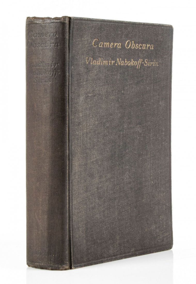 Nabokov (Vladimir) - Camera Obscura,: a novel, first English edition of the author's first work translated into English, 16pp. advertisements, closed tear to fore-edge margin of one f., original cloth, slight shelf lean, 8vo, John Long, [