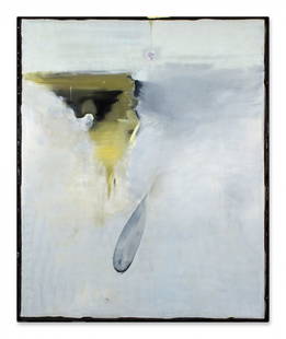 ** Thomas Helbig (b. 1967) - Nachwelt, 2006: oil on lacquered wood, signed on the reverse 98 1/2 x 80 3/4 in., 250 x 205 cm Provenance: China Art Projects, Los Angeles. IMPORTANT: This lot is sold subject to Artists Resale Rights, details of whi