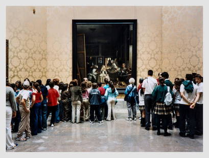 Thomas Struth (b.1954) - Museo del Prado: chromogenic print, 2005, signed, titled and dated in pencil verso, numbered 22/100, on photographic paper, with margins, sheet 245 x 285 mm (9 5/8 x 11 1/4 in) IMPORTANT: This lot is sold subject to A