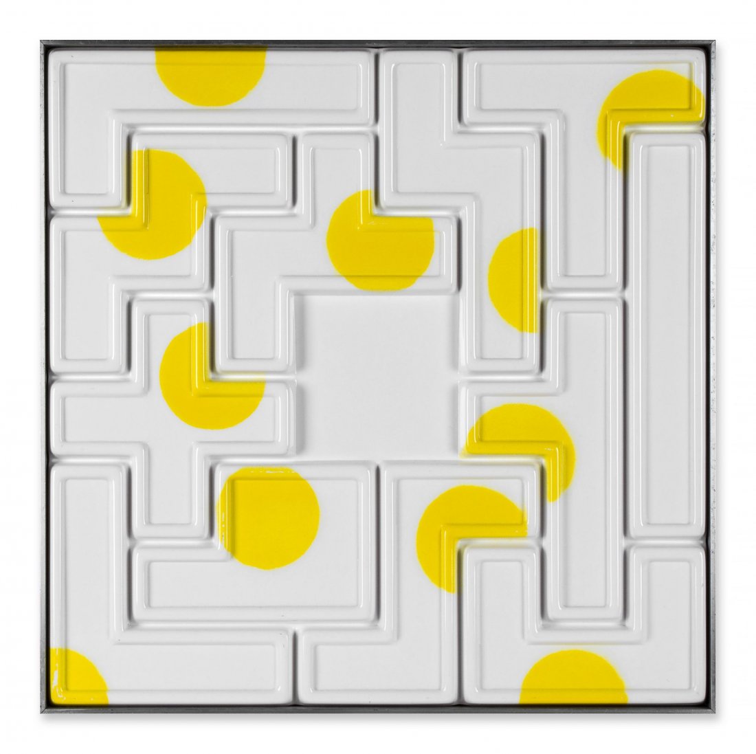Joe Tilson (b.1928) - Pentimino (Yellow) (V.A.G. 11) (1 of 1)