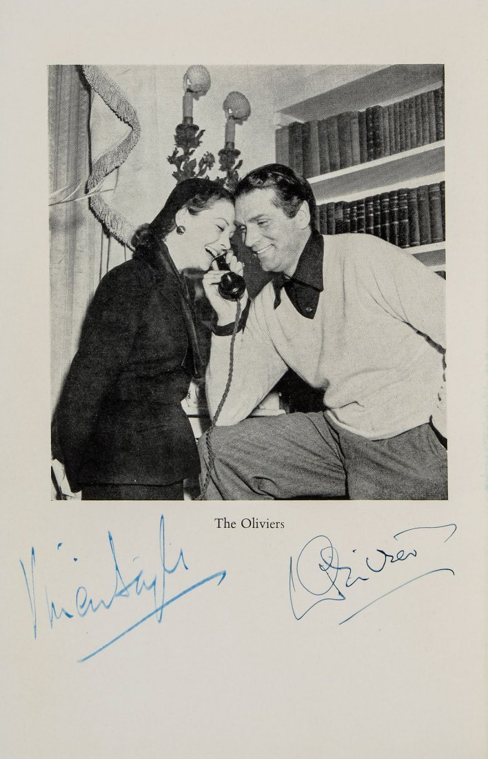 OLIVIER, LAURENCE & VIVIEN LEIGH - A copy of the first (1 of 3)