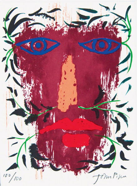 West (Anthony) John Piper: West (Anthony) John Piper, number 100 of 126 copies with an original colour lithograph by Piper numbered and signed by him in pencil and tipped in at beginning, illustrations, original morocco