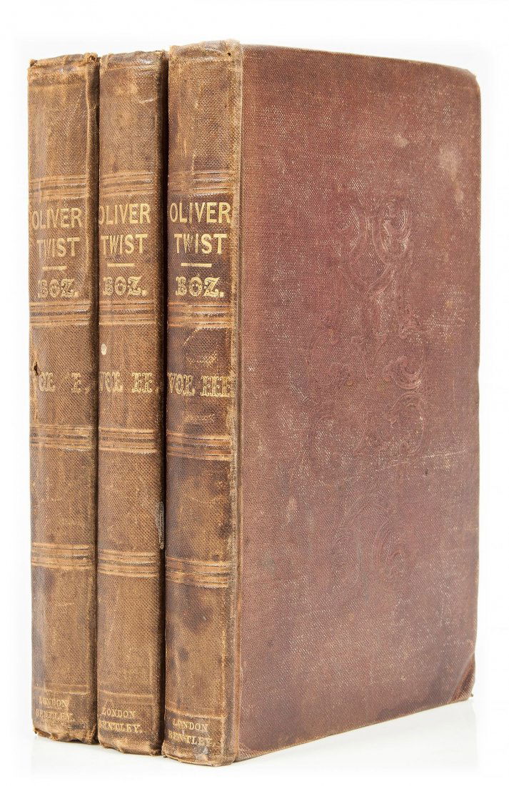 [Dickens (Charles)], "Boz." - Oliver Twist; or, The (1 of 2)