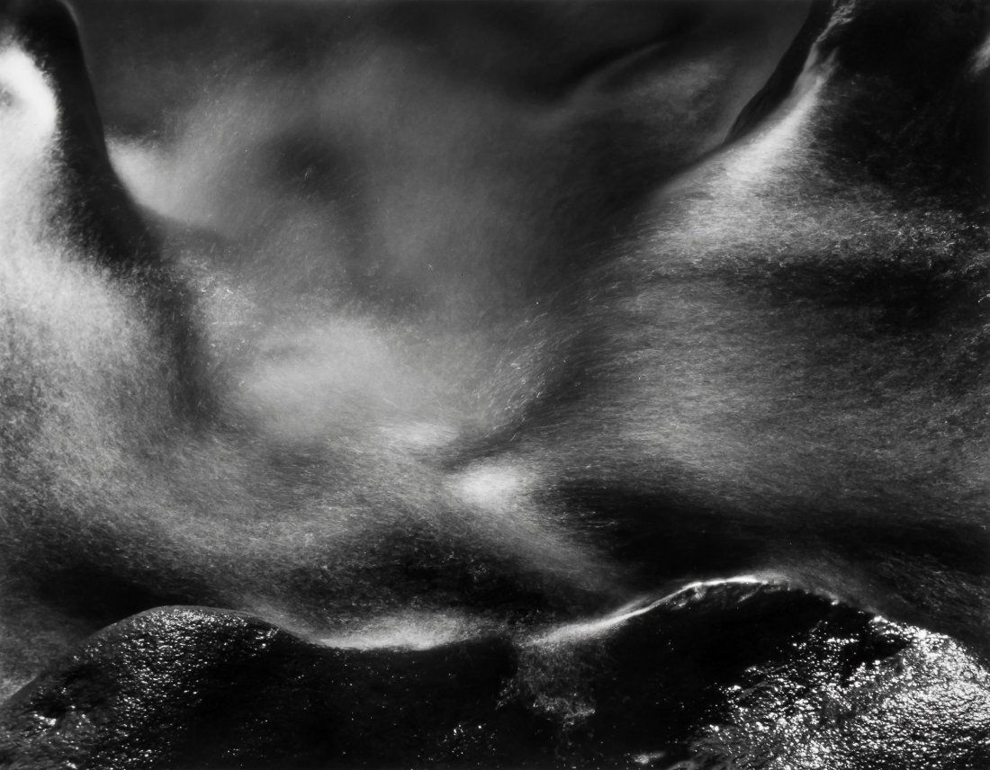 John Blakemore (b.1936) - Lynch Clough, 1975: Gelatin silver print, signed, titled and dated in ink in the margin, 30 x 38.5cm (11 ¾ x 15 1/4in) IMPORTANT: This lot is sold subject to Artists Resale Rights, details of which can be found in o