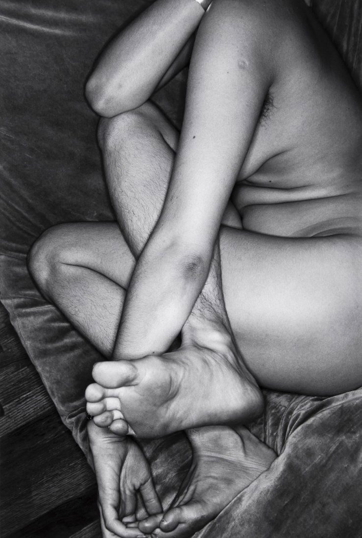 Lee Friedlander (b.1934) - Nude, 1978: Gelatin silver print, signed, titled, dated and annotated in pencil with photographer's copyright stamp verso, 46.5 x 31cm (18 1/4 x 12 1/4in)