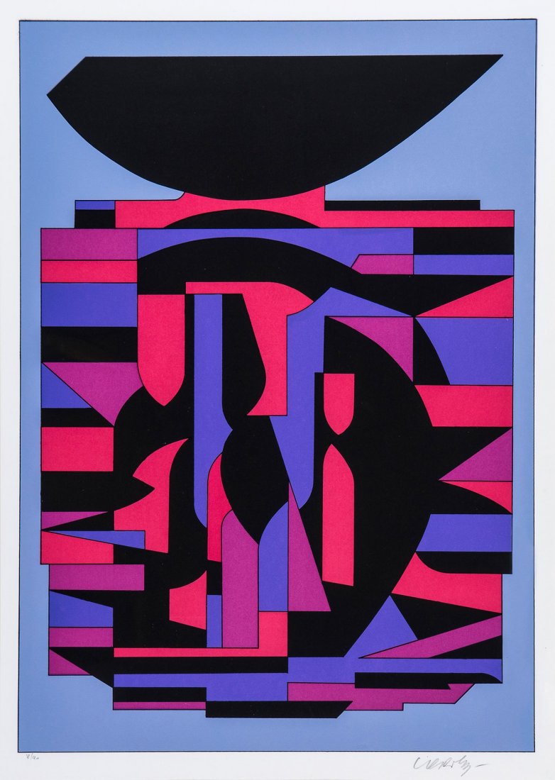 Victor Vasarely (1906–1997) - Chillion (1 of 1)