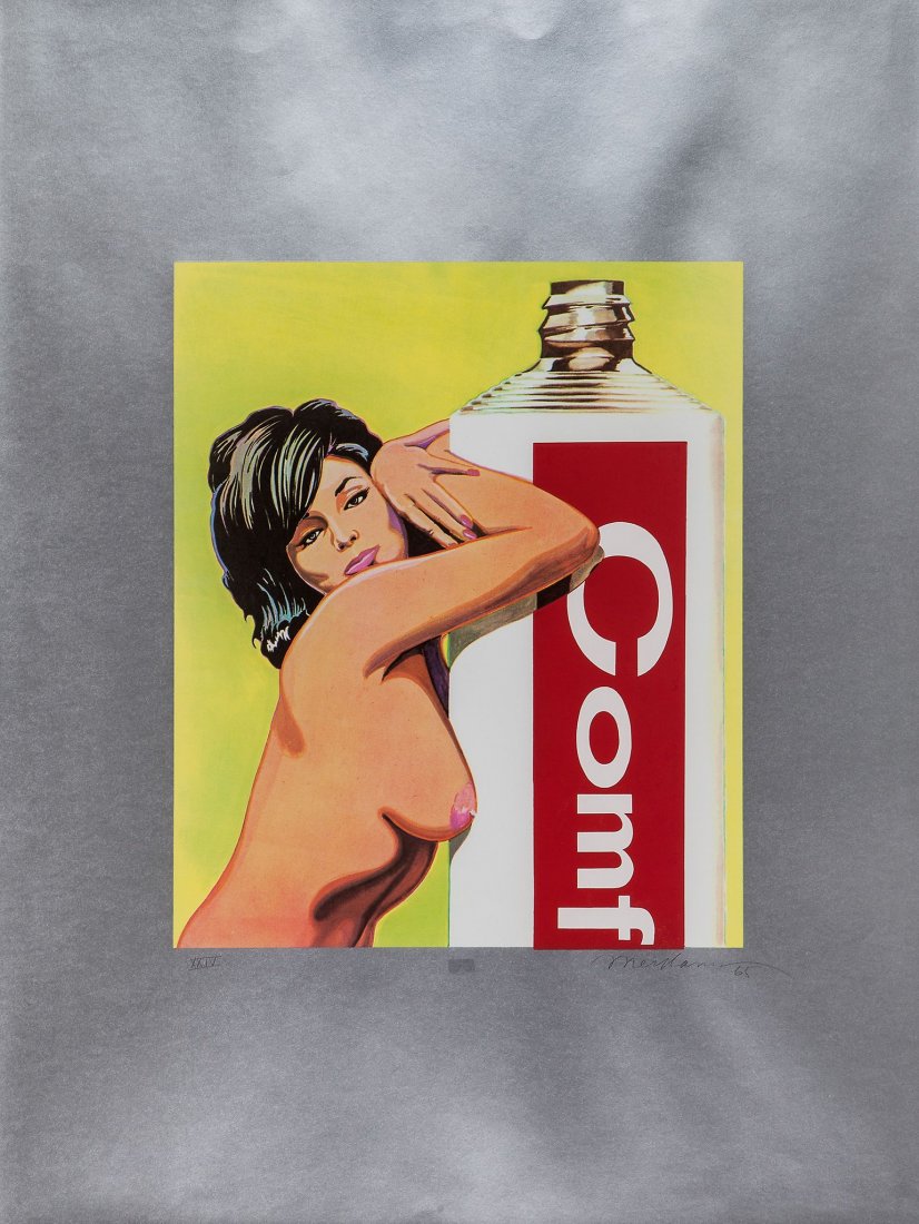 Mel Ramos (b.1935) - Miss.Comfort Creme (1 of 1)