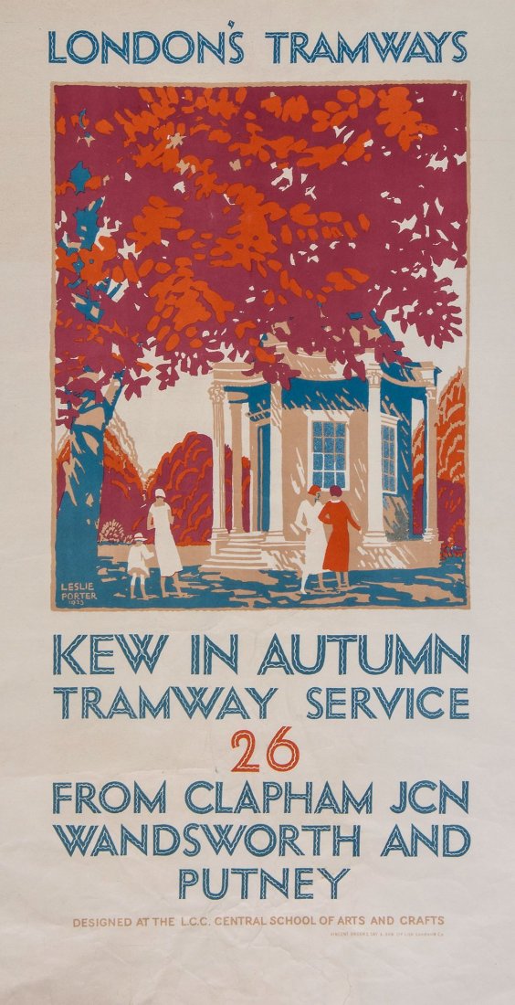 PORTER, Leslie R - LONDON TRAMWAYS, Kew (1 of 1)