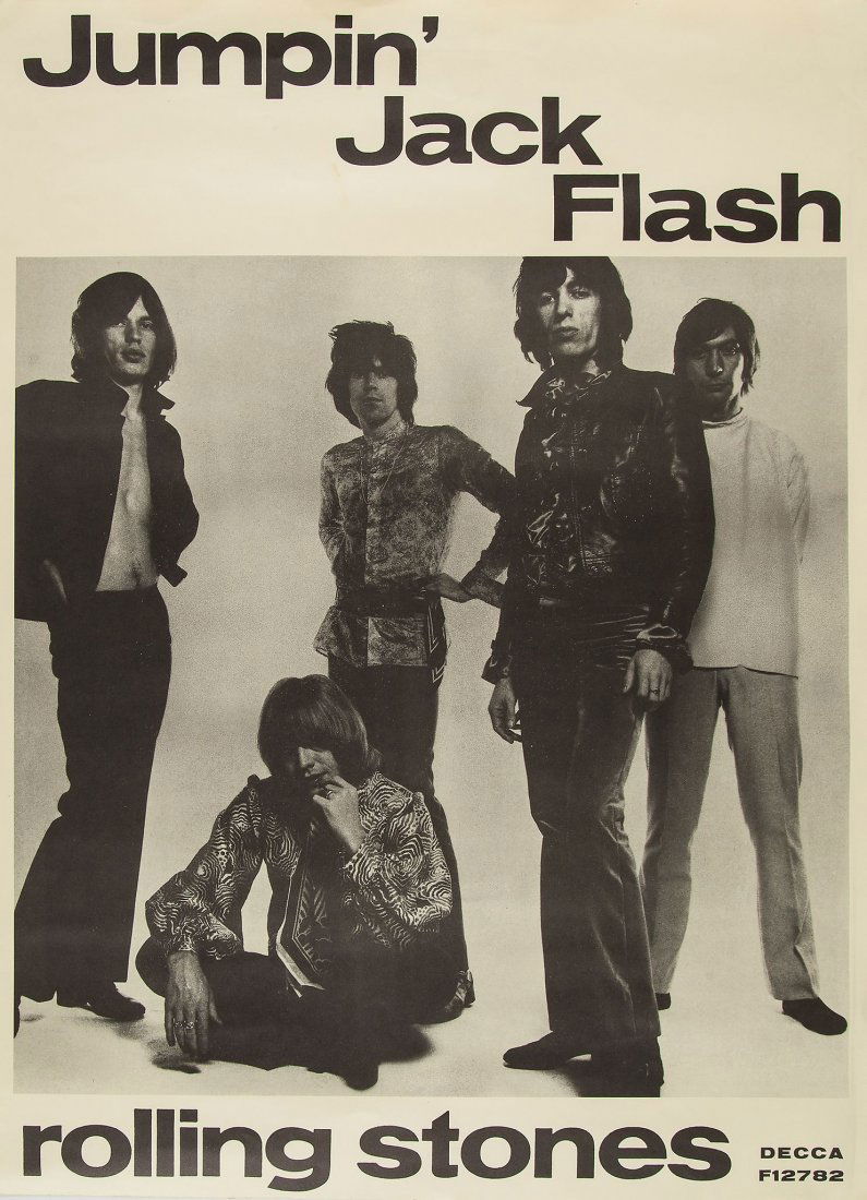 ROLLING STONES - Original promotional poster for the (1 of 1)