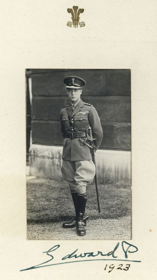 EDWARD, PRINCE OF WALES - Portrait photograph of Edward (1 of 1)