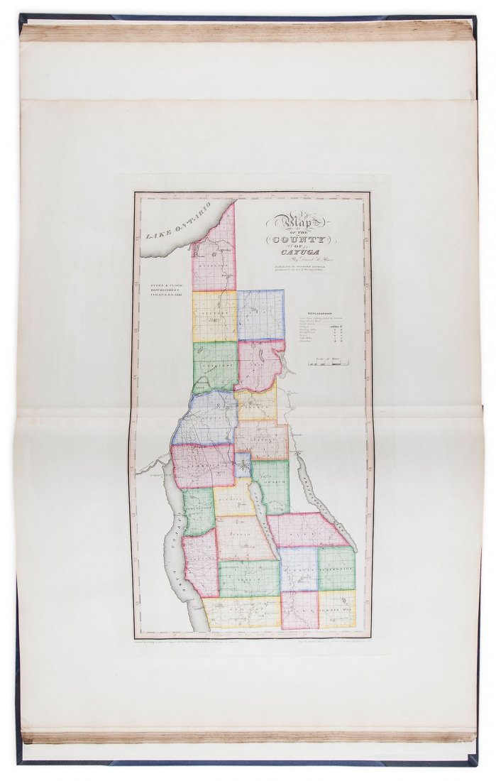 America.- Burr (David H.) - An Atlas of the State of (1 of 2)