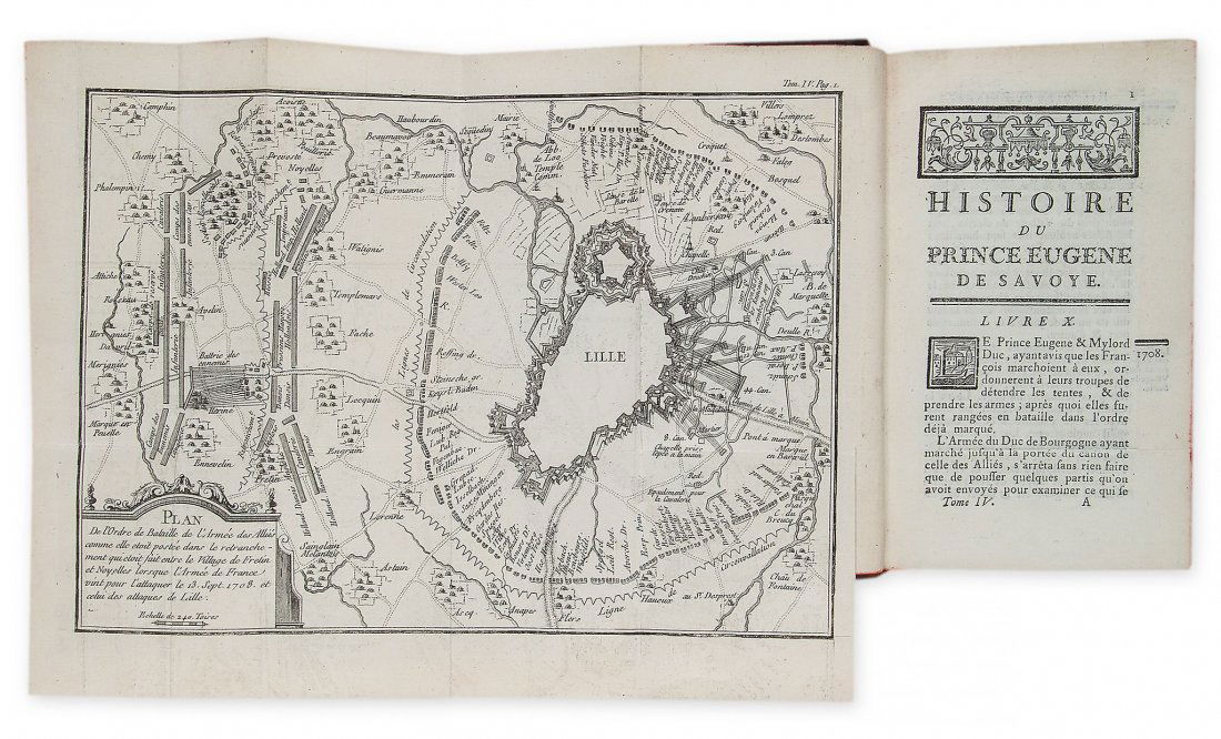 [Mauvillon (E.)] - Histoire de Prince Eugene de (1 of 1)