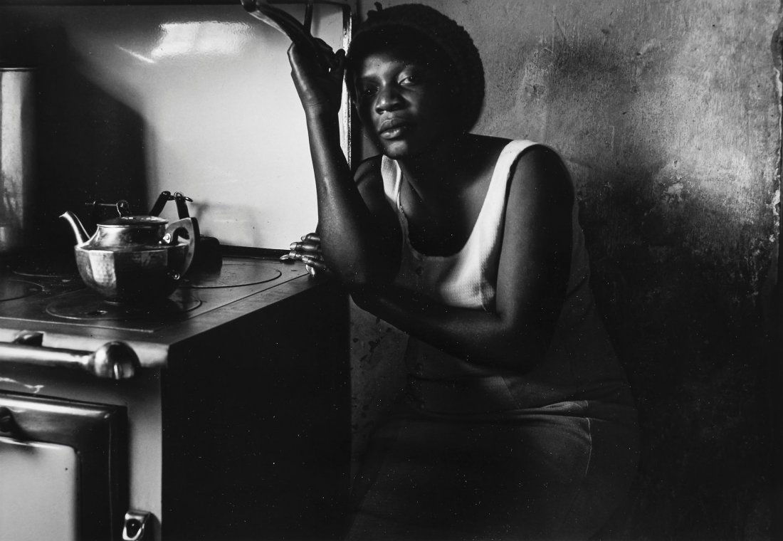 David Goldblatt (b.1930) - Margaret Menigana, Sunday: Seven gelatin silver prints, four signed, titled, dated and annotated in black ink and pencil with photographer's stamp verso, sizes vary from 31 x 24.4cm (12 1/4 x 9 5/8in) or the reverse to 40 x 50c