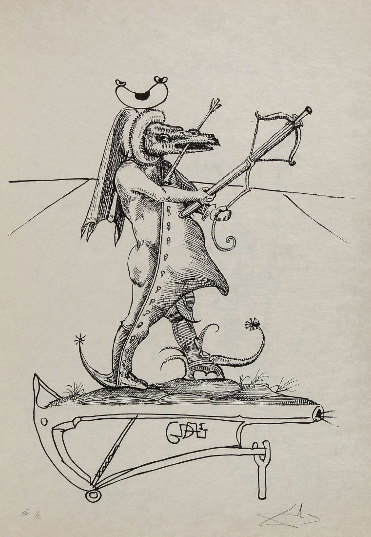 Salvador Dalí (1904-1989) - Les Songes Drô (1 of 3)