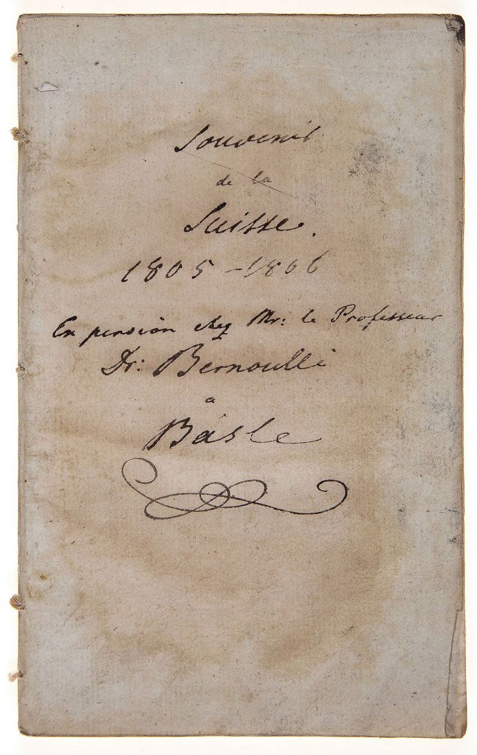 ?Bernoulli -  Souvenir de la Suisse 1805-1806… (1 of 1)