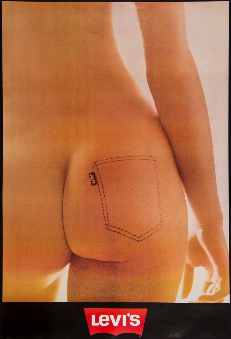 BLADEL, Ida van (1931-) - LEVI'S: photographic offset poster in colours, 1971, printed by Vita Nova, Holland, cond A,.not backed 33 x 22in. (84 x 56 cm).