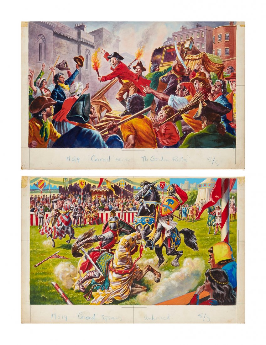 Philmar Jigsaws, - a group of illustrations for jigsaw (1 of 1)