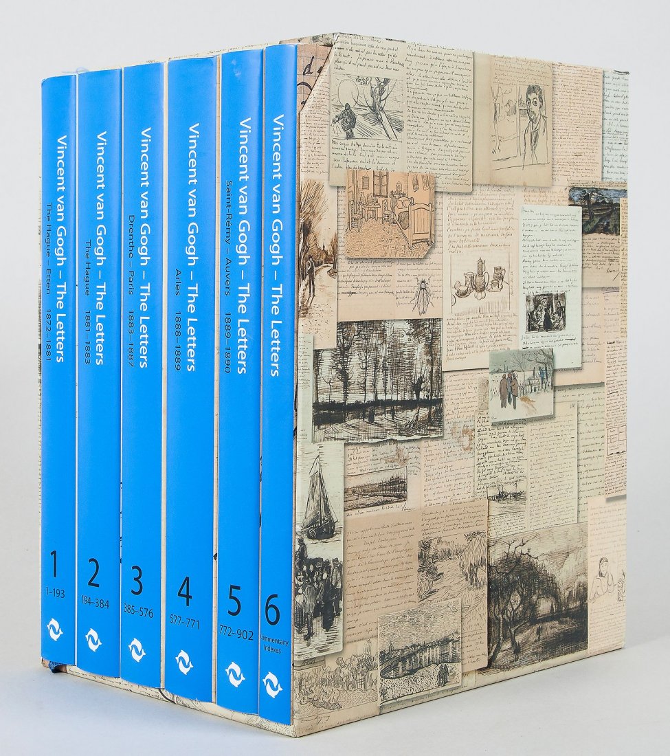 van Gogh (Vincent) - The Letters,: Complete Illustrated and Annotated Edition, edited by Leo Jansen, Hans Luijten & Nienke Bakker, 6 vol., illustrations, some colour, original pictorial boards, dust-jackets, together in slip-case, 4to,