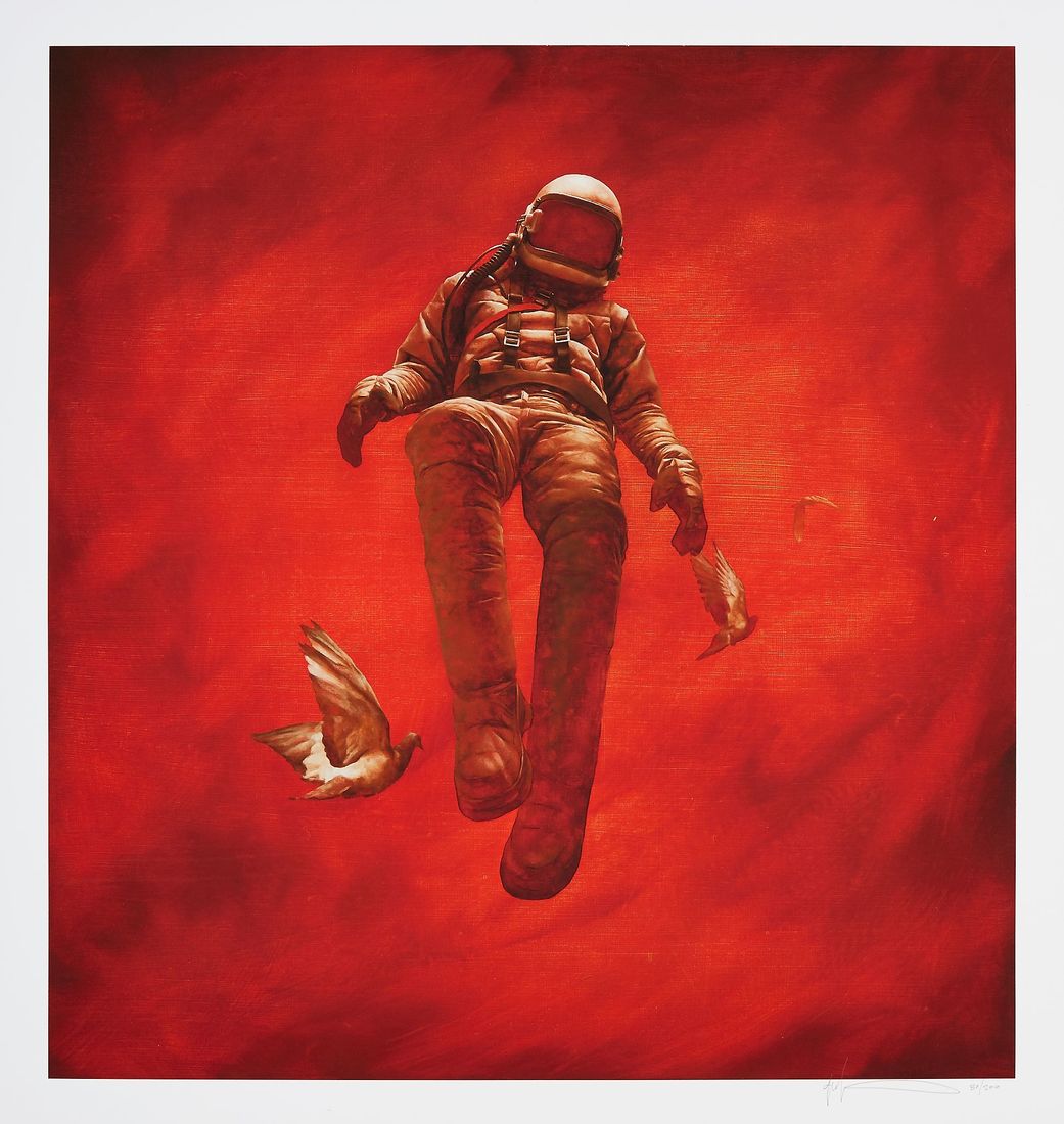 Jeremy Geddes (b.1974) - Hypostasis: inkjet print in colours, 2014, signed in pencil, numbered 30/200, on wove paper, with full margins, sheet 653 x 610 mm (25 3/4 x 24 in)