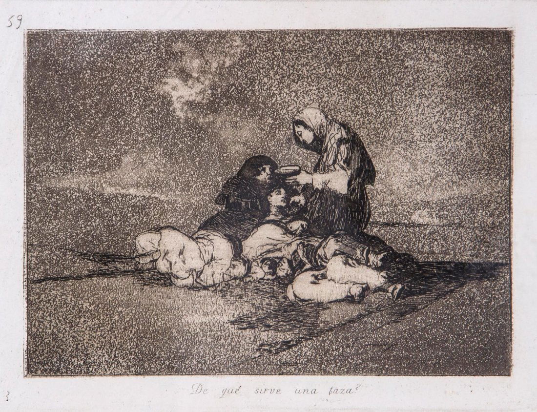 Francisco de Goya (1746-1828) - De qué sirve una (1 of 2)